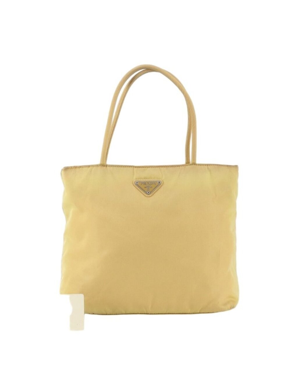 Prada Tessuto Nylon Triangle Logo Handbag Tote